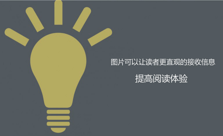 文章内图片的作用